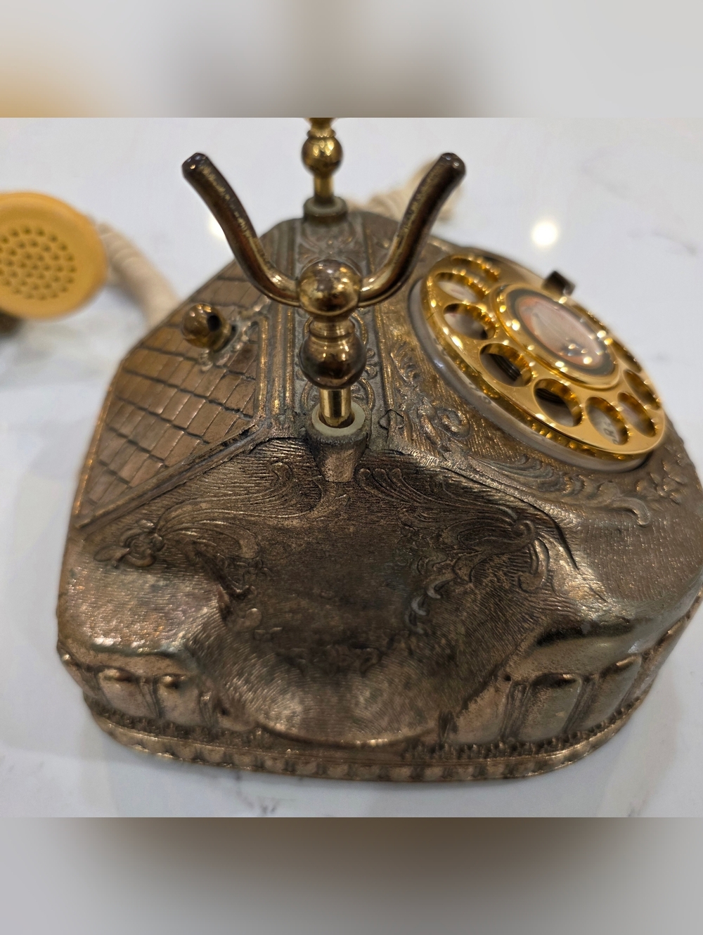 Vintage Ornate Rotary Phone - Picture 2 of 12